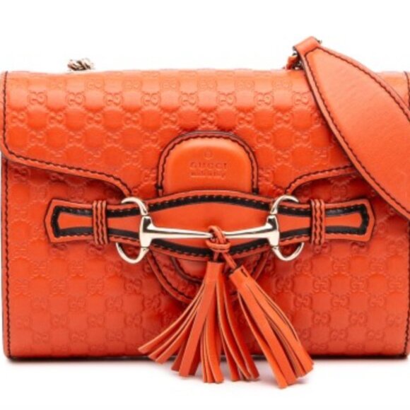 NWT Gucci Mini Microguccissima Emily Crossbody - Picture 1 of 4